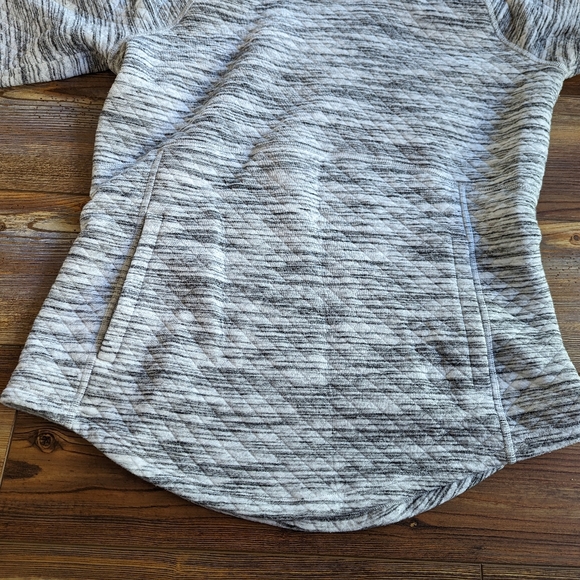 Marmot Women's Annie Quilted Pullover Cowl Neck Sweatshirt White/Black Size M - Picture 7 of 15